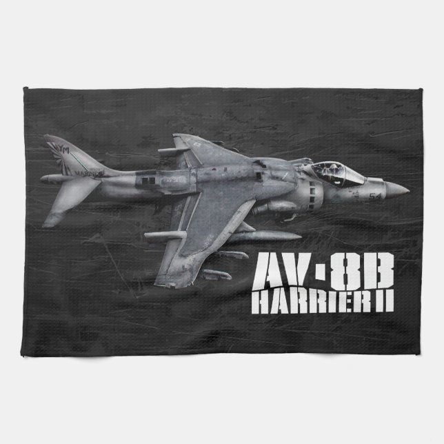 AV-8B Harrier II Kökshandduk (Horisontell)
