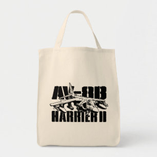 AV-8B Harrier II Livsmedel Tote Tygkasse
