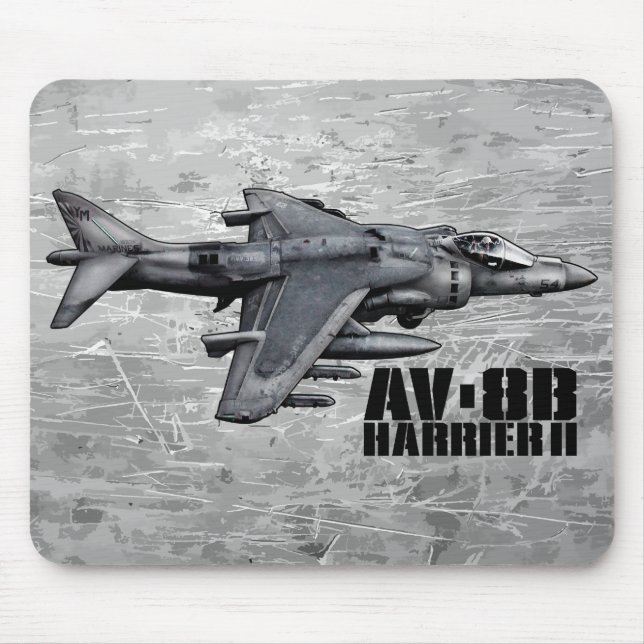 AV-8B Harrier II Musmatta (Framsidan)