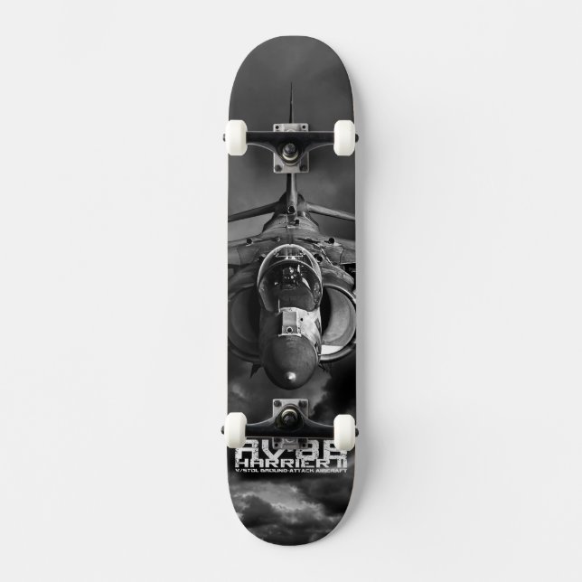 AV-8B Harrier II Skateboard Bräda 20,5 Cm (Framsida)