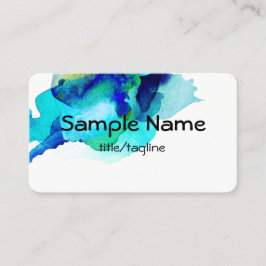 av abstrakt för visitkortsmall visitkort