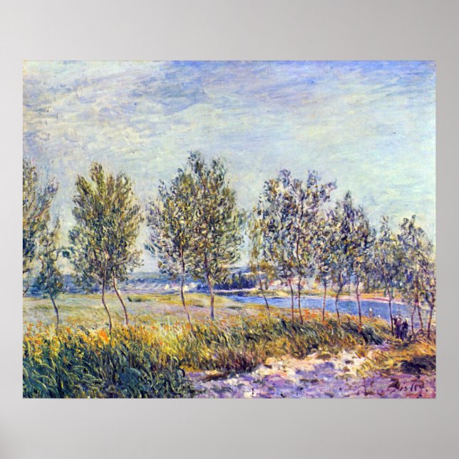 Av Alfred Sisley Poster (Framsidan)
