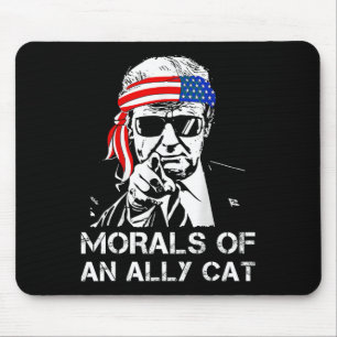 Av Ally Cat Funny Trump 2024 Trump Ordförande Musmatta