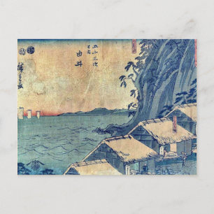 av Ando, Hiroshige Ukiyo-e. Vykort