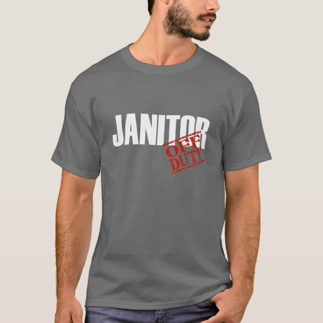 AV - arbetsuppgiftDÖRRVAKT Tee Shirt (Framsida)