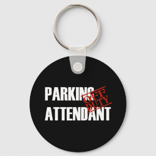 AV - arbetsuppgiften som PARKERAR MEDFÖLJA MÖRK Nyckelring