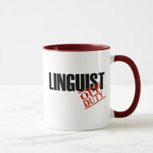 AV - arbetsuppgiftLINGVIST Mugg