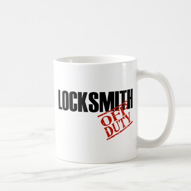 AV - arbetsuppgiftLOCKSMITH Kaffemugg (Höger)