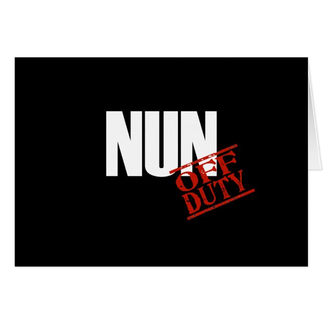 AV - arbetsuppgiftNUNNAMÖRK Hälsningskort (Framsidan Horizontal)