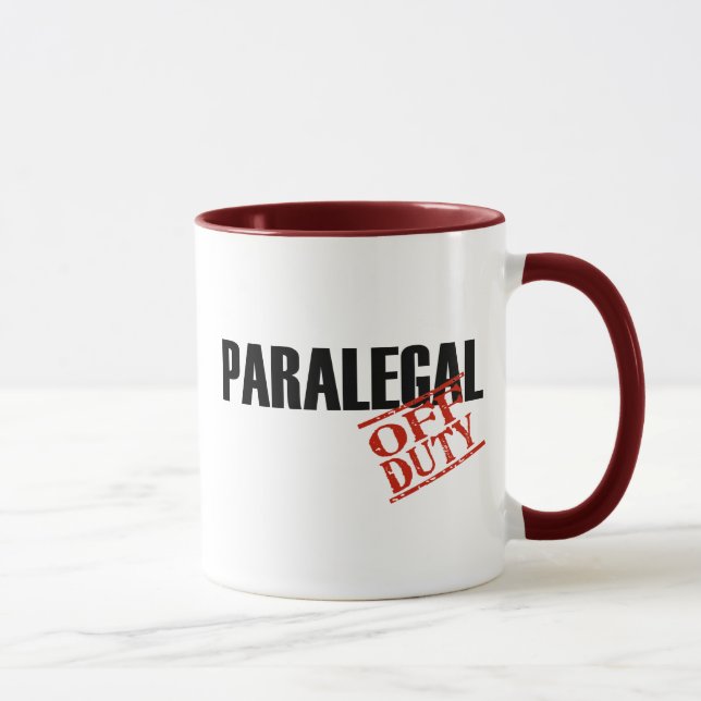 Av - arbetsuppgiftParalegal Mugg (Höger)