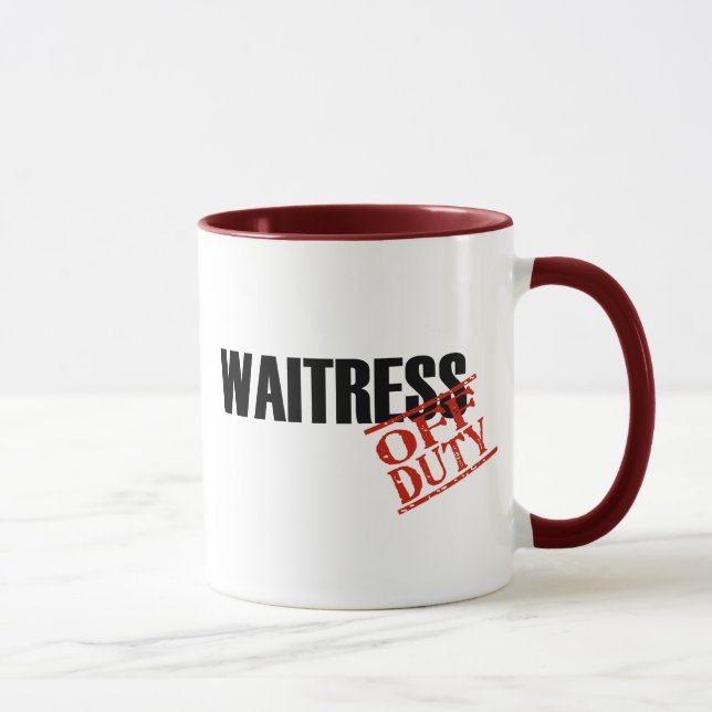 Av - arbetsuppgiftservitris mugg (Höger)