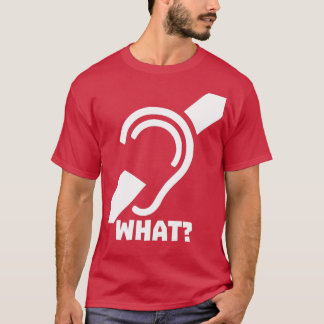 av ASL eller amerikansk teckenspråksdesign T Shirt