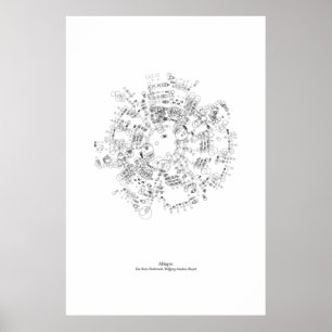 Av bemanna: Allegro (svart) Poster