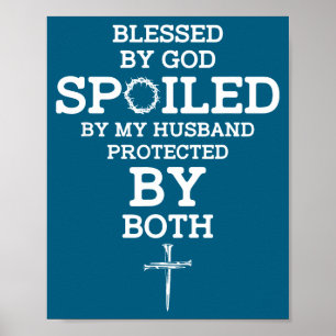 Av Blessed Gud Bortskämd Make Beskyddad Poster