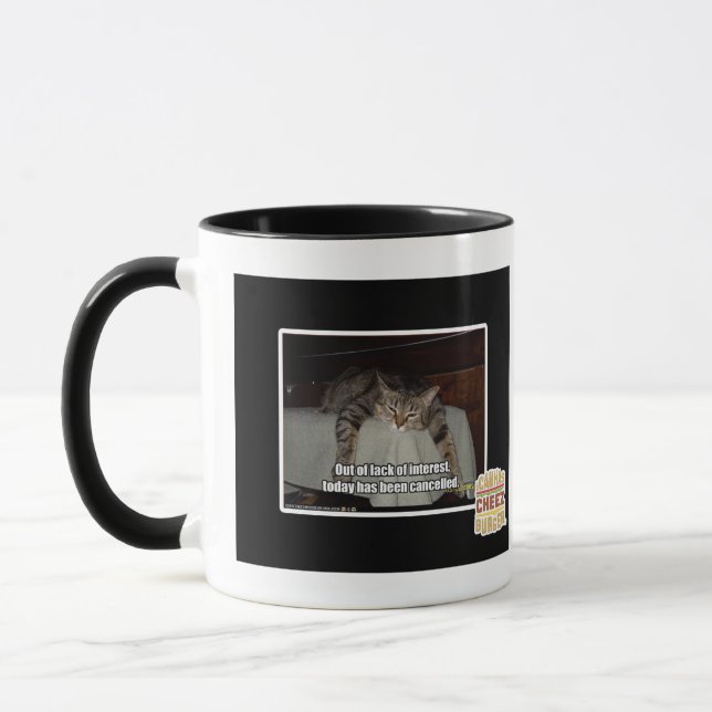 Av brist på intresse mugg (Vänster)