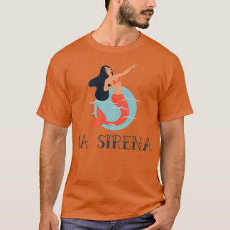 av Chicana Loteria Sjöjungfru T Shirt