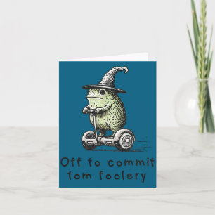 Av Commit Tomfoolery Groda Trollkarl Kort