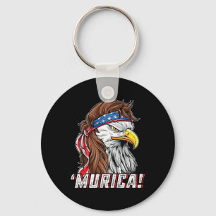 av den 1 juli 2006, Mullet Murica Usa Usa Merica Nyckelring