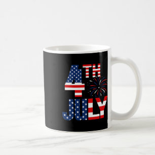 av den 1 juli 2009 i USA flagga Party Kaffemugg
