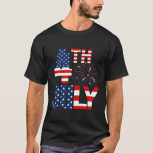 av den 1 juli 2009 i USA flagga Party T Shirt