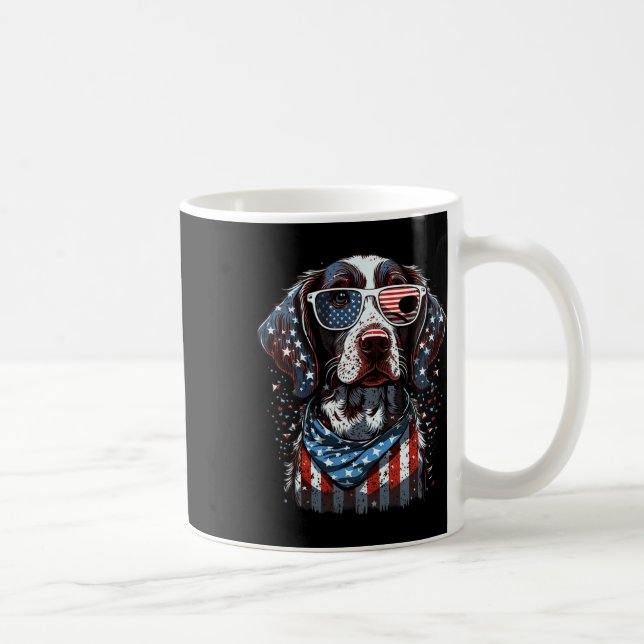 av den 1 juli 2009, Patriotic German Shorthar Poin Kaffemugg (Höger)
