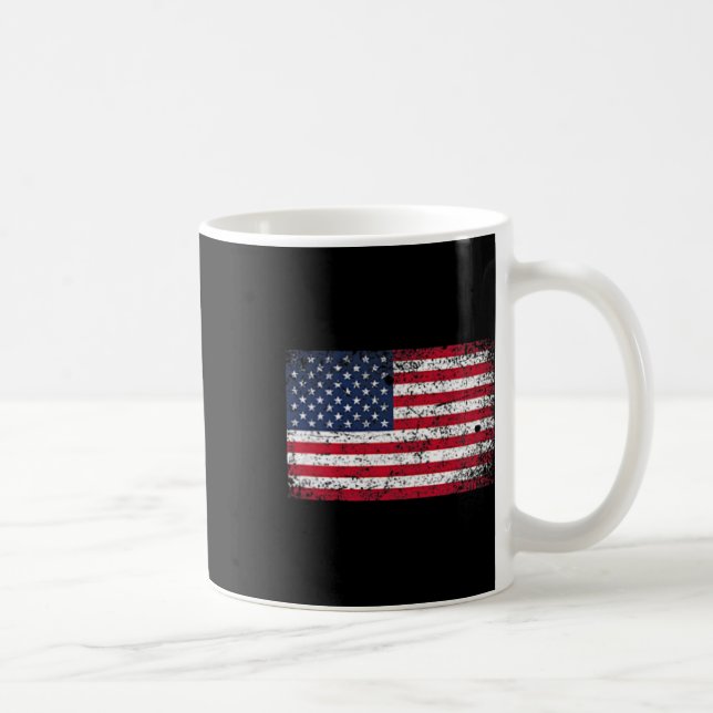 av den 2 juli 2010, Distress American USA flagga P Kaffemugg (Höger)