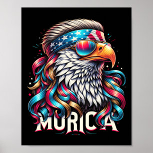 av den 4 juli 2011 om Patriotic Funny Eagle Poster