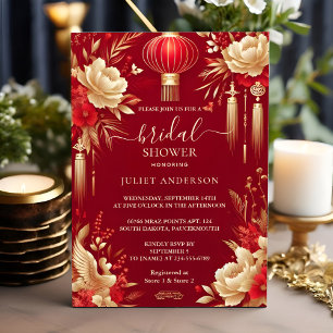 Av den asiatiska kinesiska bilaterala hei-Möhippan Inbjudningar