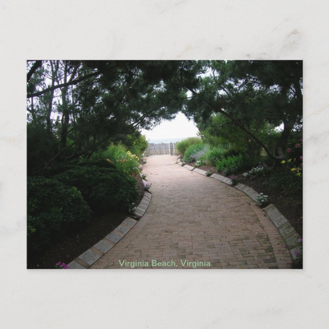 Av den besegrade väg vykort (Framsida)