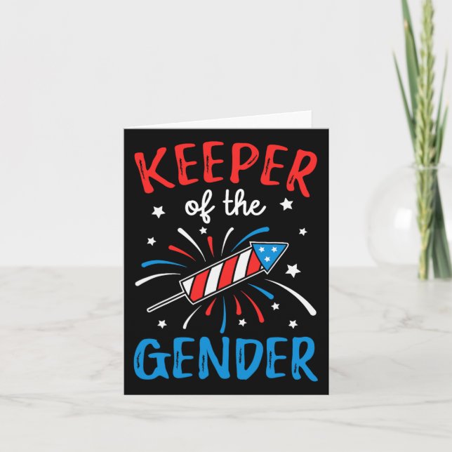av den Gender som avslöjas den 4 juli 2010 Kort (Framsida)