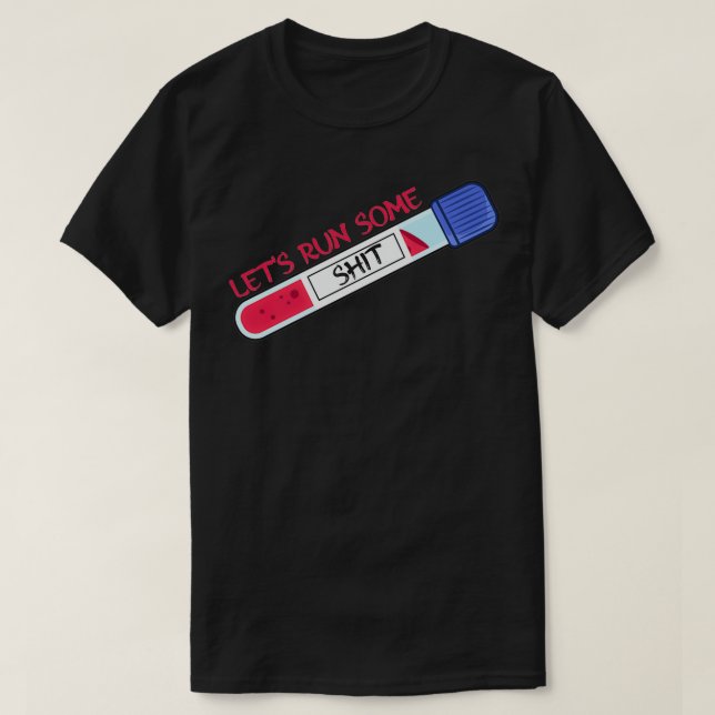 av den medicinska laboratorieteknikern i LABLIFE T Shirt (Design framsida)
