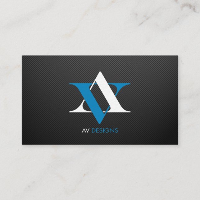 av_designs visitkort (Framsida)