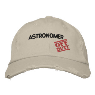 Av Duty Astronomer Broderad Keps