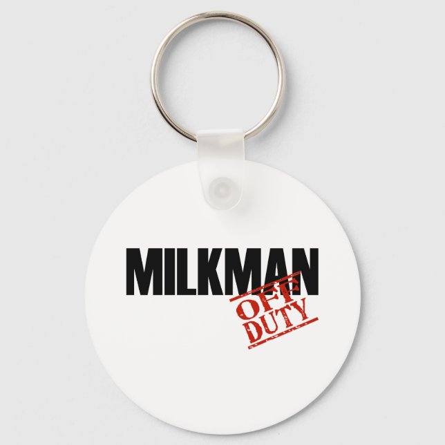 AV DUTY MILKMAN LIGHT NYCKELRING (Framsida)