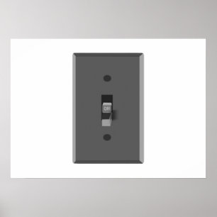 Av elektriskt ljust koppla poster