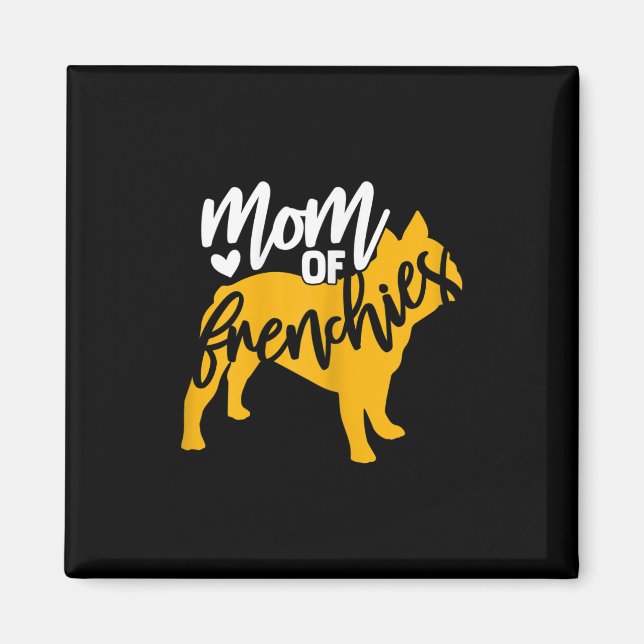 Av en Fransk Bulldog 1 Magnet (Framsidan)