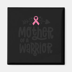 Av En Krigares Familj Bröstcancer Rosa Band Magnet