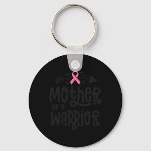 Av en krigarfamilj bröstcancer rosa band nyckelring