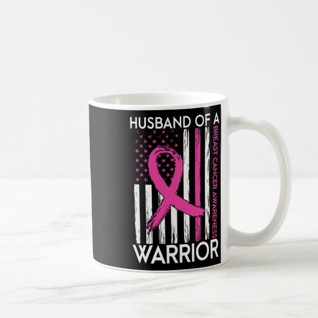 Av en Warrior Breast Cancer Awareness Support Squa Kaffemugg (Höger)