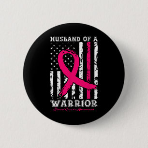 Av en Warrior Breast Cancer Awareness Support Squa Knapp