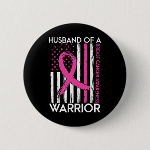 Av en Warrior Breast Cancer Awareness Support Squa Knapp
