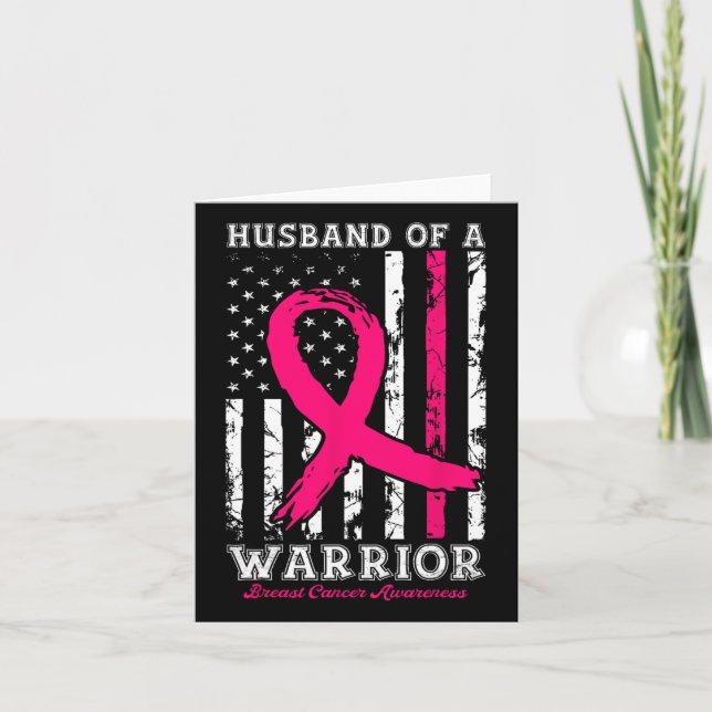 Av en Warrior Breast Cancer Awareness Support Squa Kort (Framsida)