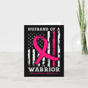 Av en Warrior Breast Cancer Awareness Support Squa Kort