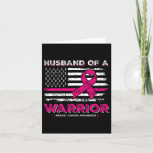 Av en Warrior Breast Cancer Awareness Support Squa Kort