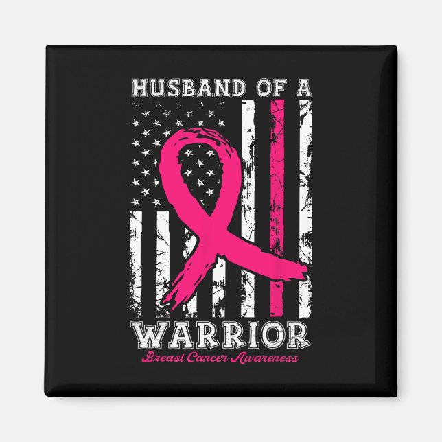 Av en Warrior Breast Cancer Awareness Support Squa Magnet (Framsidan)