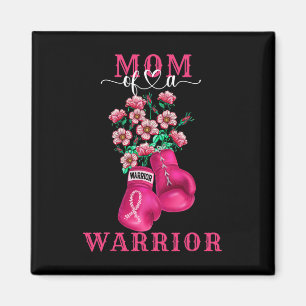 Av en Warrior Breast Cancer Awareness Support Squa Magnet