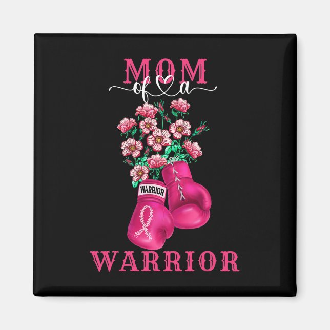 Av en Warrior Breast Cancer Awareness Support Squa Magnet (Framsidan)