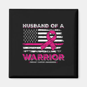 Av en Warrior Breast Cancer Awareness Support Squa Magnet