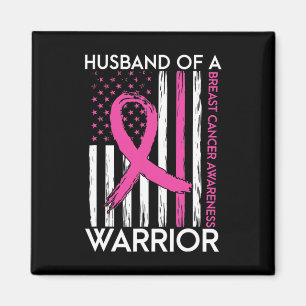 Av en Warrior Breast Cancer Awareness Support Squa Magnet