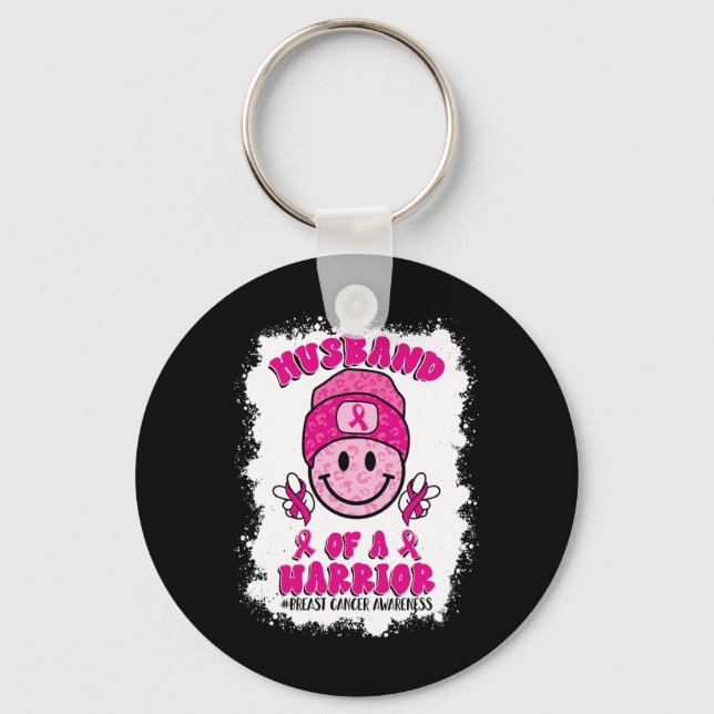 Av en Warrior Breast Cancer Awareness Support Squa Nyckelring (Framsida)